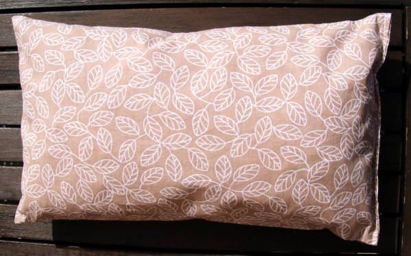 Zirbenkissen beige